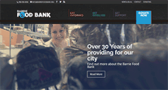 Desktop Screenshot of barriefoodbank.org